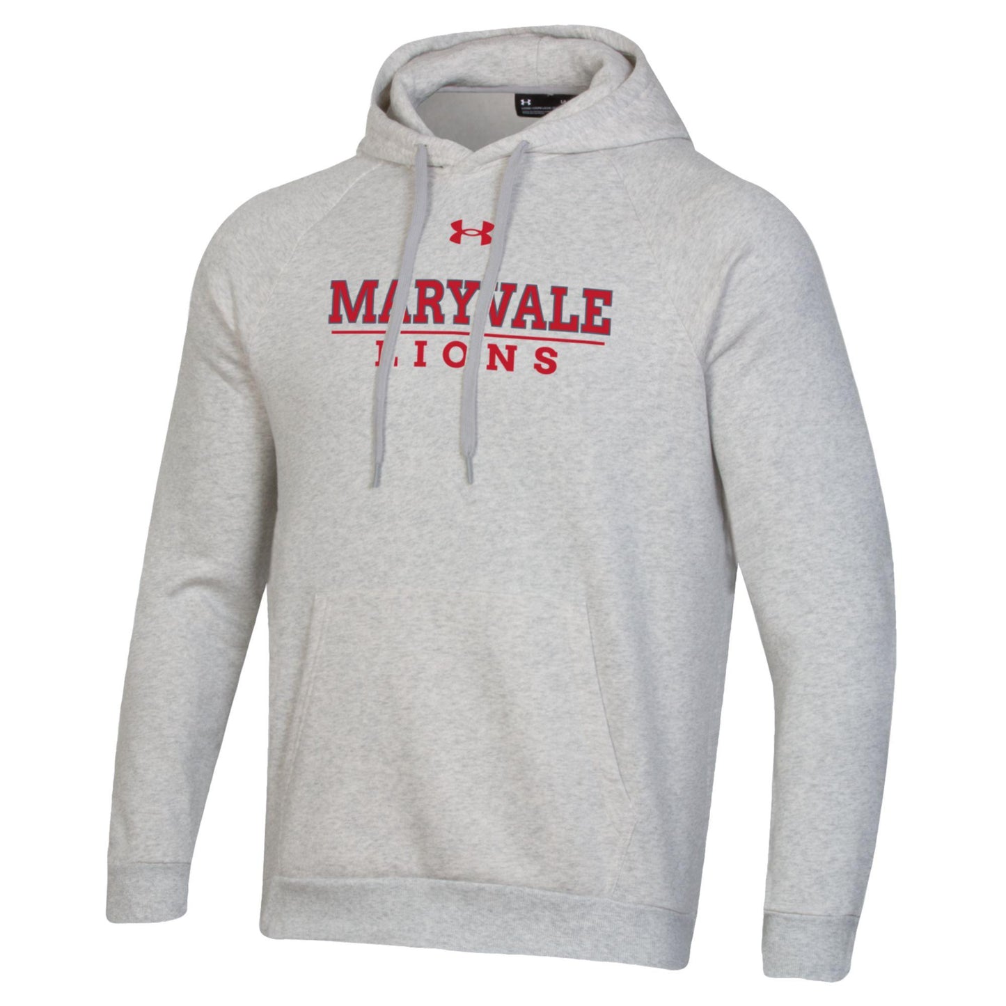 All Day Hoodie by Under Armour in Silver Grey Heather-