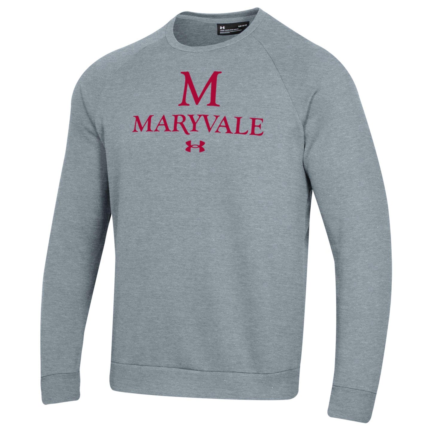 Crew Sweatshirt by Under Armour in Grey-