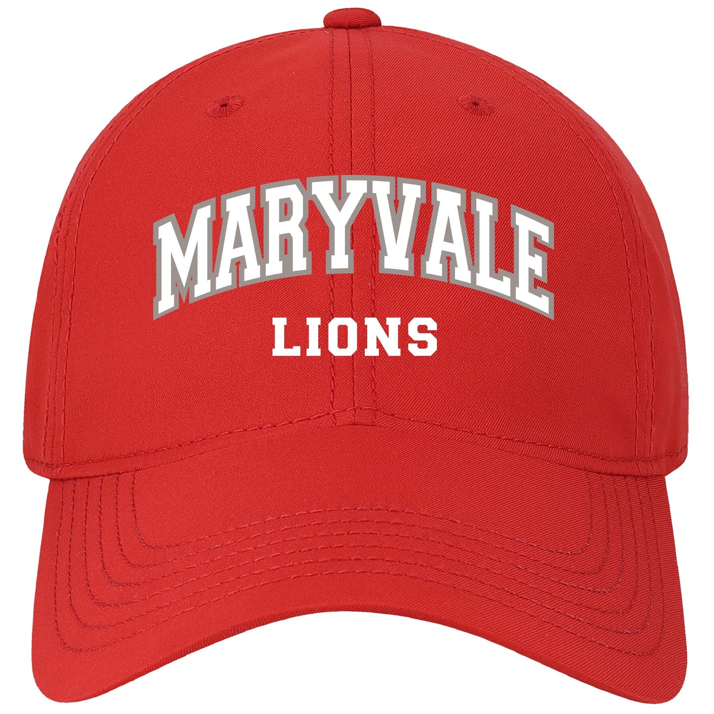 Cool Fit Adjustable Hat--Red