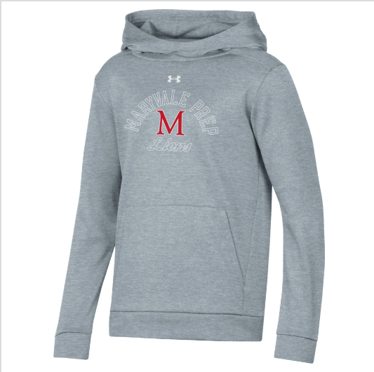 Youth Under Armour Sweatshirt in True Grey Heather