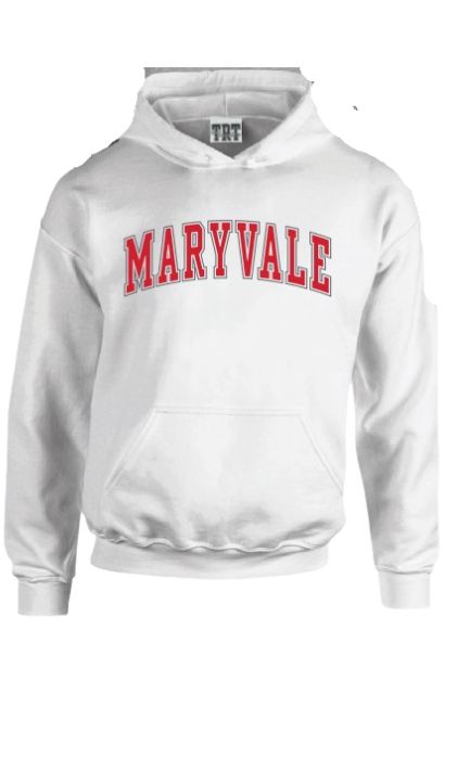 TRT Hooded Sweatshirt--Youth White--FINAL SALE