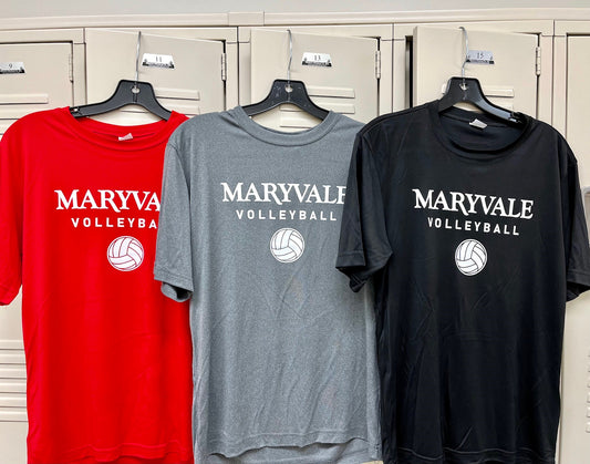 Volleyball Short Sleeve Performance T-shirt-FINAL SALE
