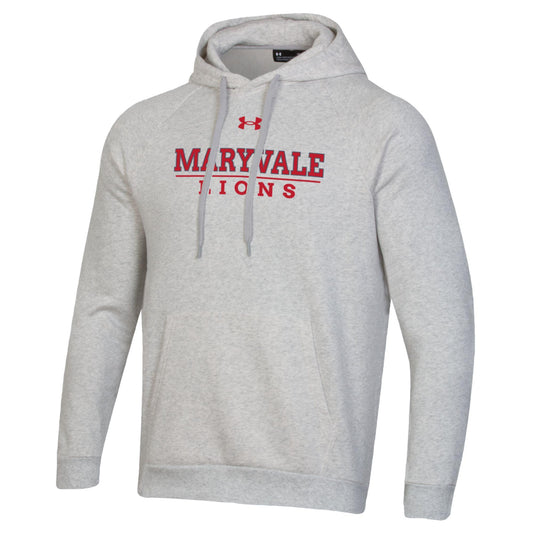 All Day Hoodie by Under Armour in Silver Grey Heather-