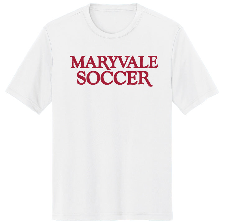 SOCCER Short Sleeve Performance T-shirt in White