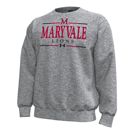 Crew Unisex Sweatshirt by Under Armour in Charcoal Grey