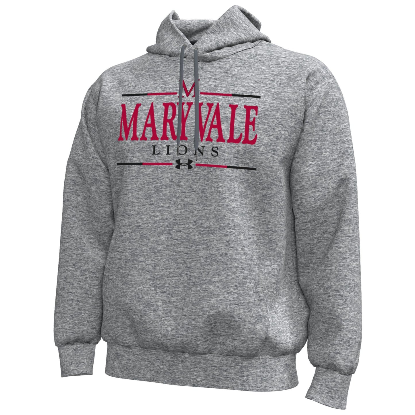Hooded Unisex Sweatshirt by Under Armour in Charcoal Grey