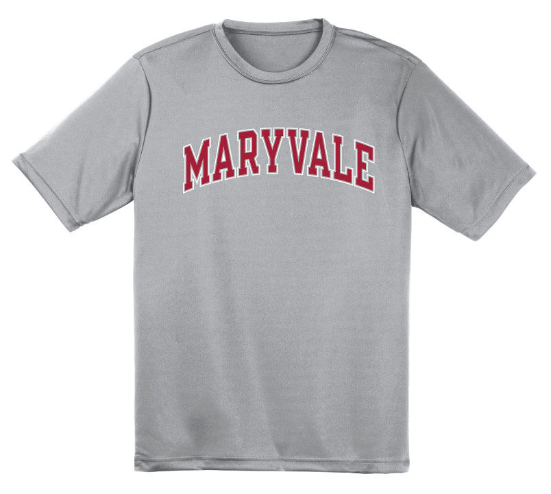 Short Sleeve Performance T-shirt in Silver Gray