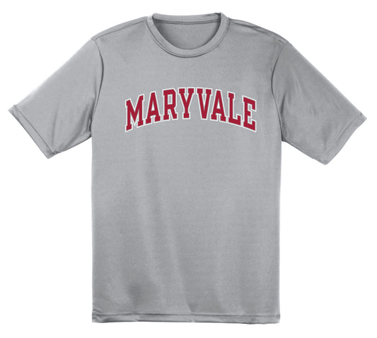 Short Sleeve Performance T-shirt in Silver Gray