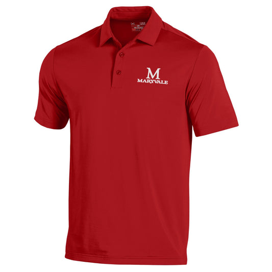 Men's Under Armour Polo in Red