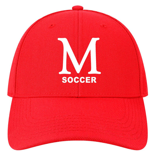 Soccer Hat in red