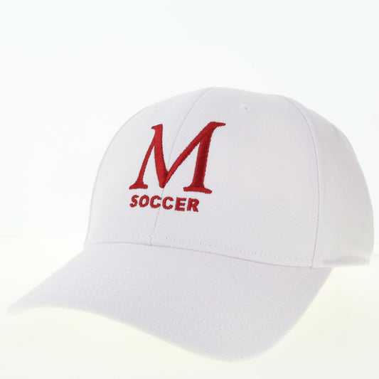 Soccer Hat in white
