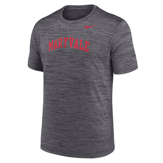 Nike Dri-Fit Short Sleeve T-shirt--Dark Heather Grey