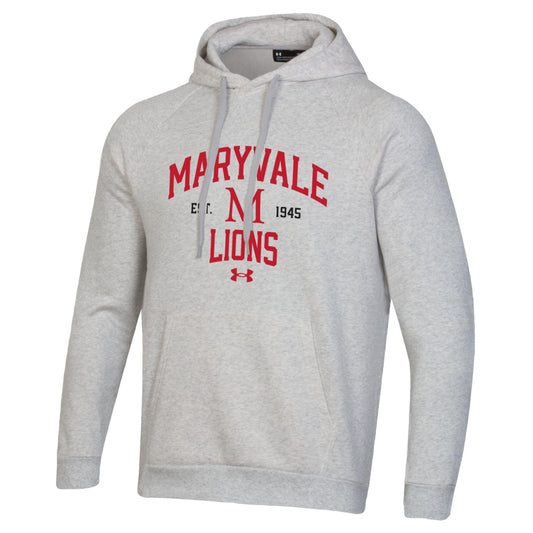 All Day Hoodie by Under Armour in Silver Grey Heather