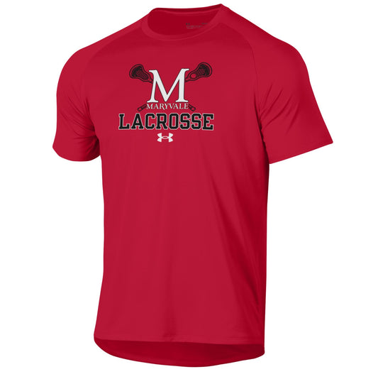 Lacrosse Shirt in Red by Under Armour