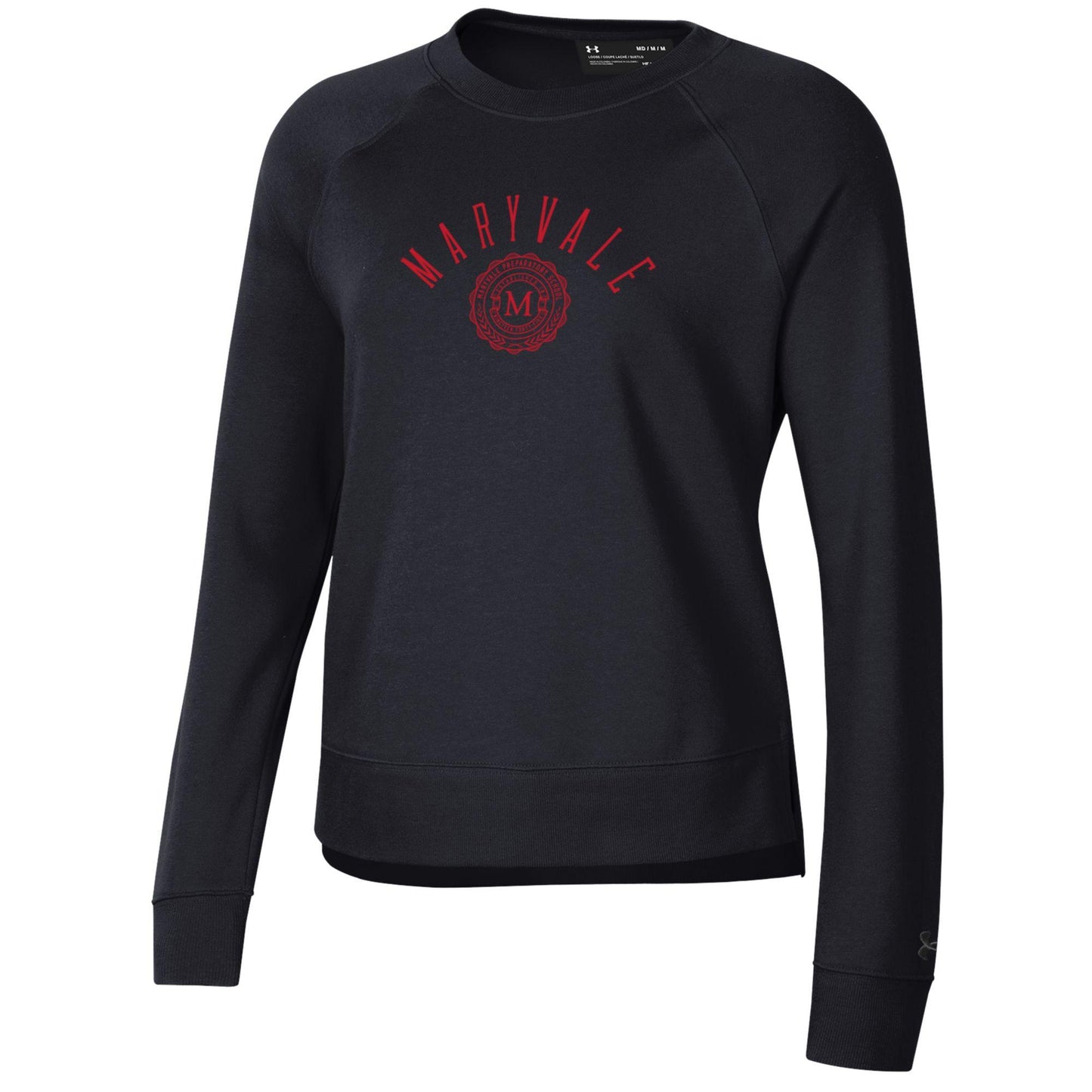 Women's All Day Crew Sweatshirt in Black--FINAL SALE