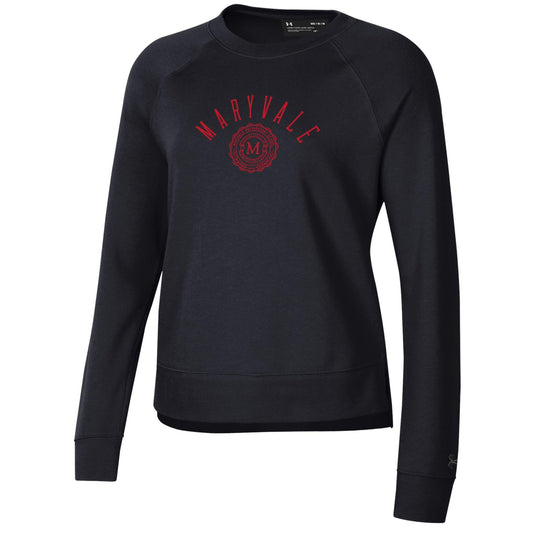 Women's All Day Crew Sweatshirt in Black--FINAL SALE