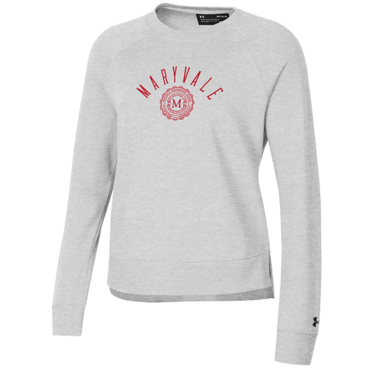 Women's All Day Crew Sweatshirt in Silver Heather--FINAL SALE