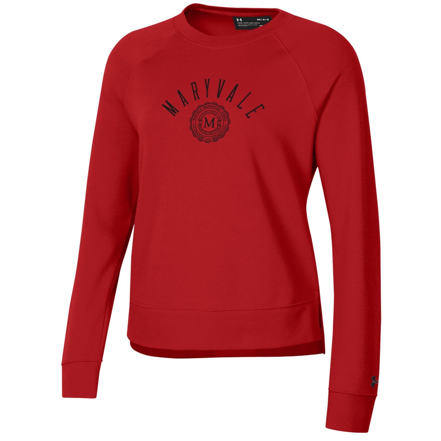 Women's All Day Crew Sweatshirt in Red--FINAL SALE