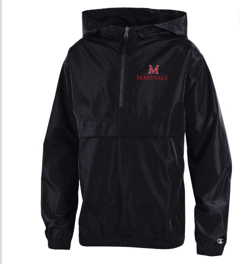 Champion Pack and Go Jacket in Black--Youth size