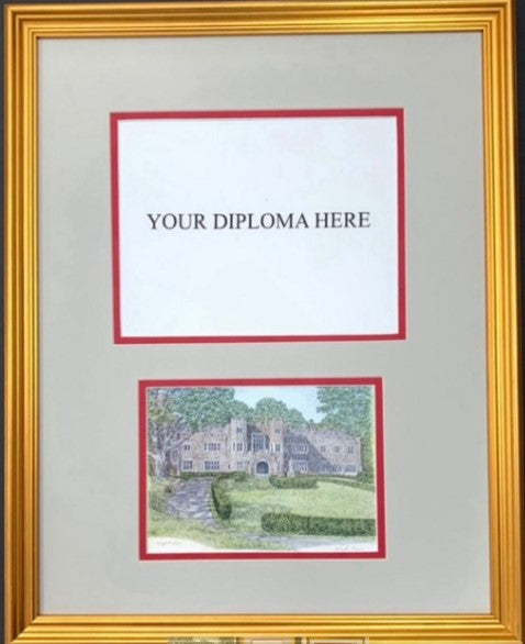 Diploma Frame by Martin Barry