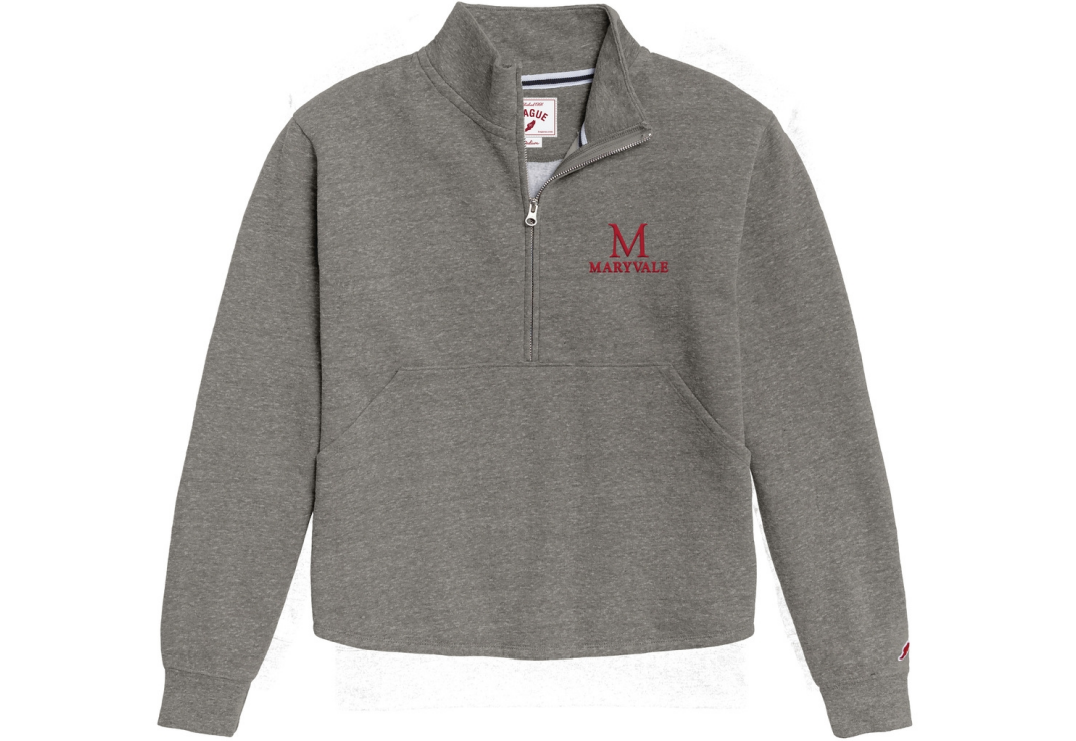Women's Victory Springs Zip Pullover in Fall Heather Grey