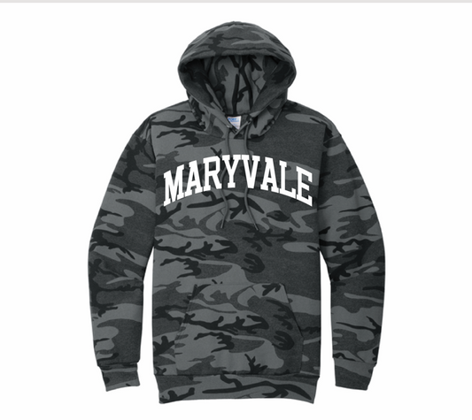 Black Camo Maryvale Sweatshirt--FINAL SALE