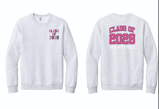 Pre-Sale for Class of 2028 Crew Sweatshirt