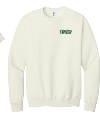 1804 Peer Ministry Crew Sweatshirt--FOR SENIOR MEMBERS ONLY