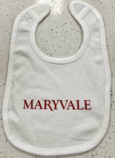 Maryvale Little Lions Bib in White
