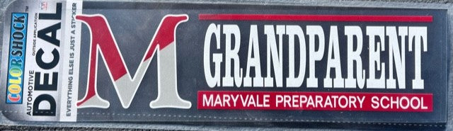 Maryvale Grandparent decal