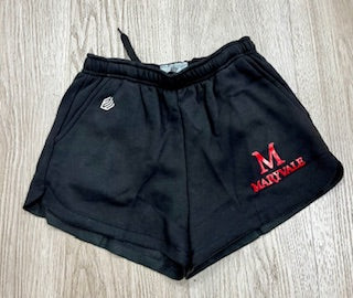 Sweat shorts in Black