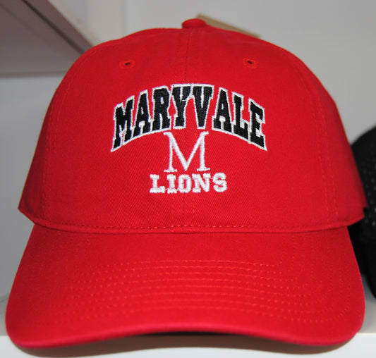 Maryvale Relaxed Twill Hat in Red