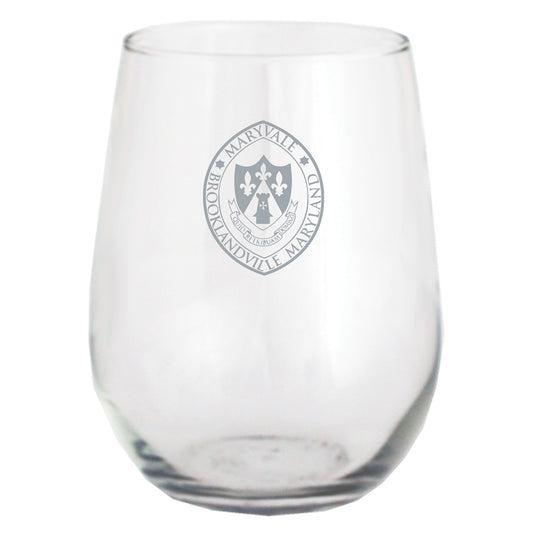 Maryvale Crest Stemless Glass