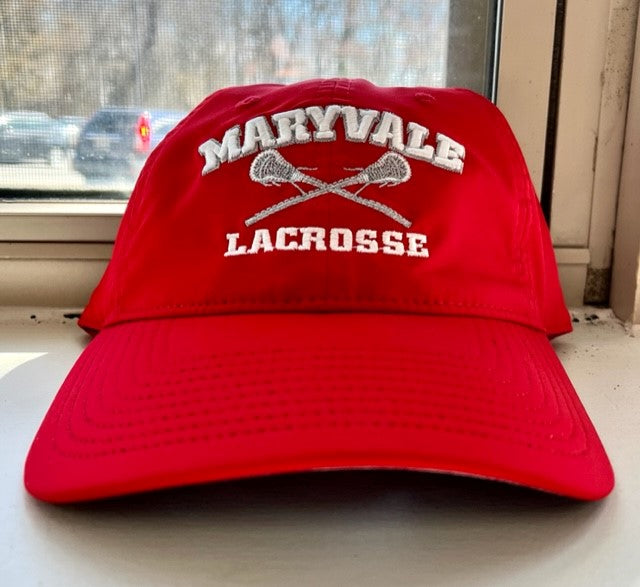 Lacrosse Performance Hat in Red