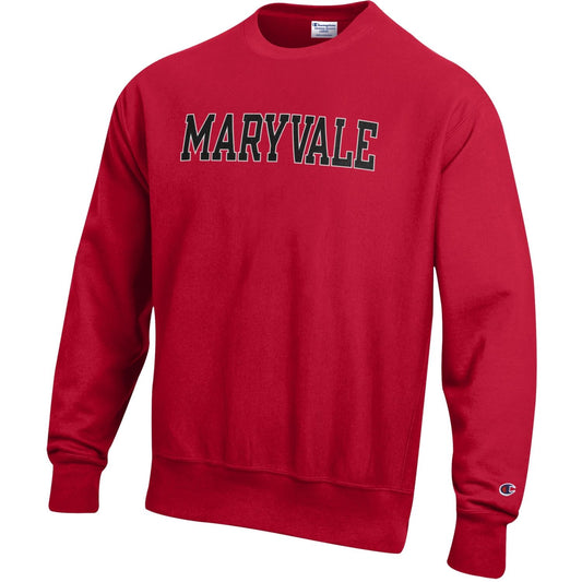 Maryvale Red Crew Sweatshirt
