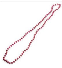 Spirit Red Metallic Beads/Necklace